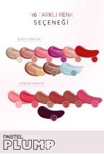 لیپ گلاس آبرسان و حجم دهنده لب پاستل PASTEL مدل Plump Up کد 205