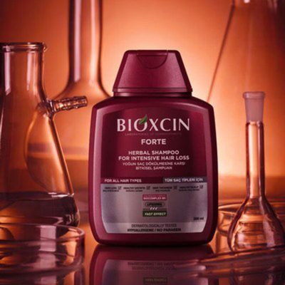 شامپو ضد ریزش و تقویت کننده انواع مو فورت بیوکسین Bioxcin Forte Herbal Shampoo 300Ml
