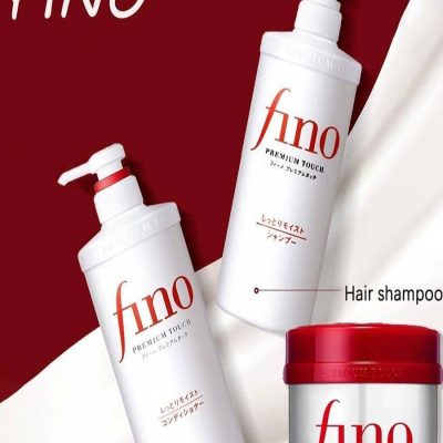 شامپو ترمیم کننده و تقویت کننده فینو Premium Touch Fino حجم ۵۵۰ میلی‌لیتر