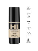 کرم پودر کاور بالا پاستل کد 401 پرو فشن PASTEL PRO FASHION مدل Hi Corrector High Coverage اصلی