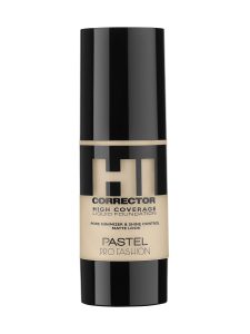 کرم پودر کاور بالا پاستل کد 401 پرو فشن PASTEL PRO FASHION مدل Hi Corrector High Coverage اصل ترکیه