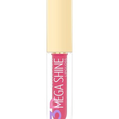 لیپ گلاس شاین گلدن رز شماره 110 مدل 3D Mega Shine