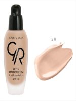 کرم پودر ساتین اسموتینگ گلدن رز شماره 28 ویتامینه SPF15