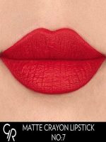 رژ لب مدادی مات گلدن رز مدل کرایون شماره 07 Golden Rose