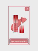 رژ گونه مایع اصل گلدن رز Golden Rose شماره 107 مدل Smart Cheek LIQUID BLUS