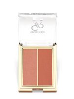 پالت رژگونه گلدن رز اصل دو تایی شماره 02 Iconic Duo مدل Peachy Coral