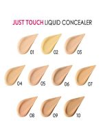 رنگبندی کانسیلر آبرسان مایع گلدن رز مدل Just Touch