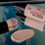 کرم پودر مایع SPF20 گلدن رز مدل Moisture Touch شماره 107 مناسب برای انواع پوست حجم 30 میلی لیتر
