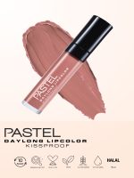 رژلب مایع مات بادوام 24 ساعته پاستل شماره 20 PASTEL مدل Daylong Lipcolor Kissproof