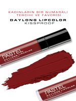 رژ لب مایع مات بادوام 24 ساعته پاستل شماره 36 PASTEL مدل Daylong Lipcolor Kissproof
