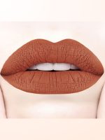 رژ لب مایع مات بادوام 24 ساعته پاستل شماره 38 PASTEL مدل Daylong Lipcolor Kissproof قهوه ای