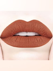 رژ لب مایع مات بادوام 24 ساعته پاستل شماره 38 PASTEL مدل Daylong Lipcolor Kissproof قهوه ای