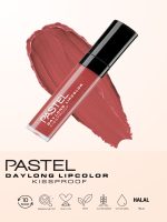رژ لب مایع مات بادوام 24 ساعته پاستل شماره 44 PASTEL مدل Daylong Lipcolor Kissproof اصل