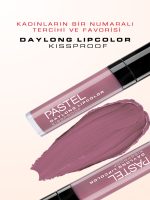 رژ لب مایع مات بادوام 24 ساعته پاستل شماره 29 PASTEL مدل Daylong Lipcolor Kissproof - Image 3