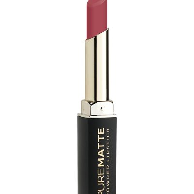 رژ لب جامد مات گلدن رز شماره 124 مدل Pure Matte Powder
