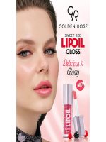 لیپ گلاس براق گلدن رز مدل SWEET KISS شماره 03 رنگ Berry Pink - تصویر 3