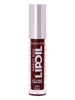 لیپ گلاس براق گلدن رز مدل SWEET KISS شماره 08 Black Cherry