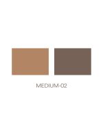 پالت سایه ابرو دو رنگ شماره 02 مدل Profashion Eyebrow Duo پاستل - Image 2