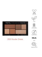پالت سایه 6 رنگ پاستل PASTEL مدل So In Love کد 202 - Image 4