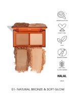 پالت برنزر و هایلایتر پاستل PASTEL Pro Fashion مدل Sun Kissed 01