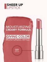 رژ لب جامد شیر آپ فلورمار Flormar Sheer Up شماره 009 Baby Girl - تصویر 4