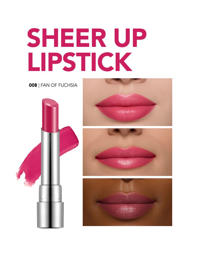 رژ لب جامد شیر آپ فلورمار شماره 008 Fan of Fuchsia