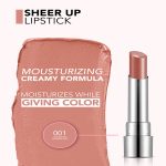 رژ لب فلورمار Flormar Sheer Up شماره 001 رنگ Harmony - Image 9