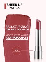 رژ لب جامد شیر آپ فلورمار Flormar Sheer Up شماره 012 رنگ Intense Love - Image 3