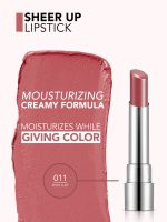 رژ لب جامد شیر آپ فلورمار Flormar Sheer Up شماره 011 Rosy Lust - تصویر 4