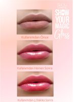 رژ لب حرارتی پاستل مدل Show Your Magic Glos اورجینال