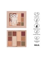 پالت سایه چشم ده رنگی پاستل شماره 464 (PASTEL) مدل Show Your Style - Image 2