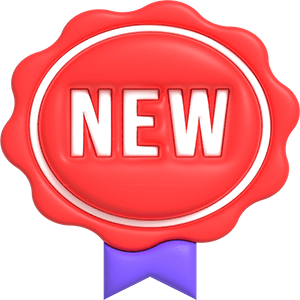 vecteezy new item 3d icon red label for advertising campaign 3d render 18842805