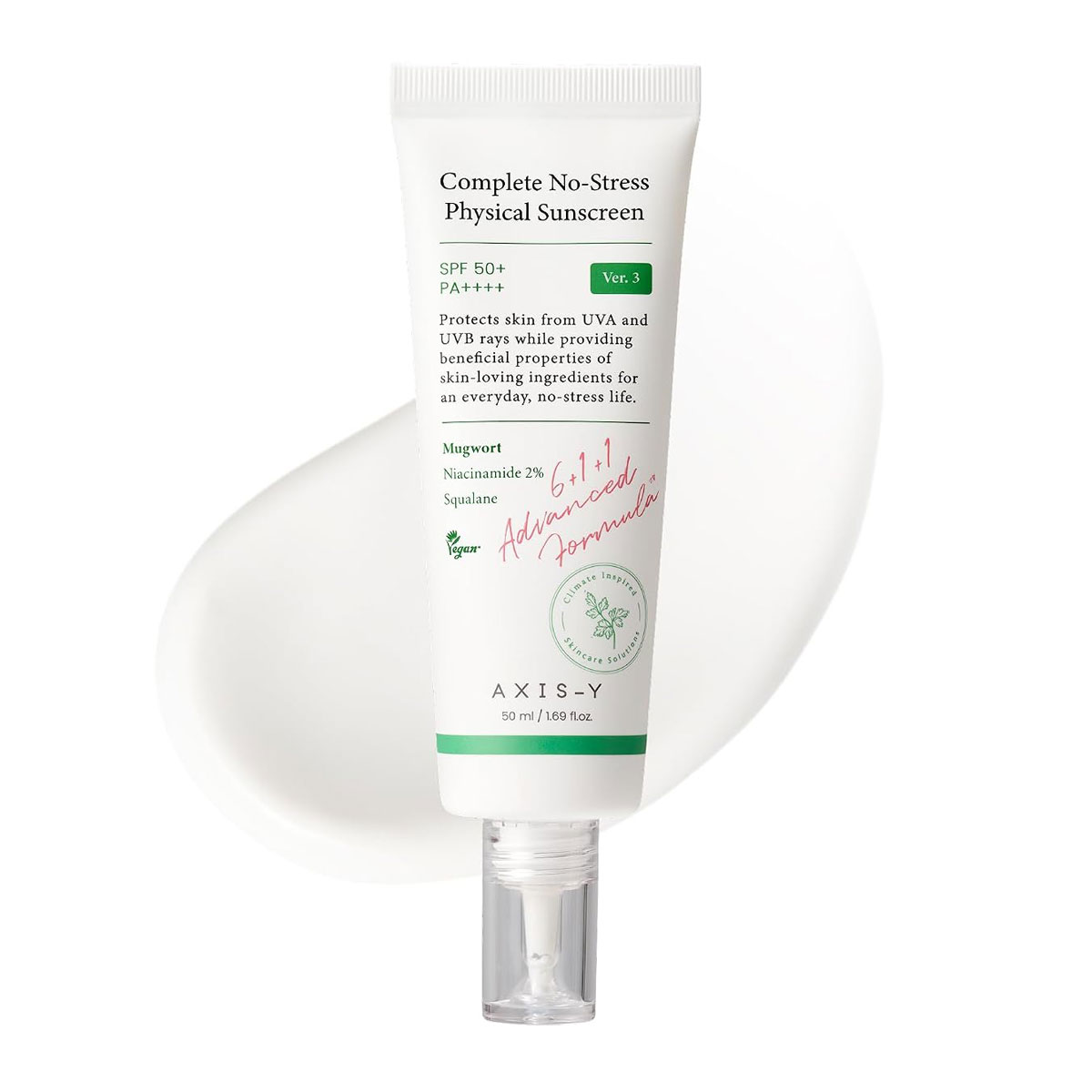 AXIS-Y-Complete-No-Stress-Physical-Sunscreen ضد آفتاب فیزیکال اکسیس وای مدل Complete No-Stress Physical Sunscreen SPF50+