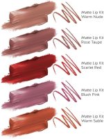  ست رژ لب مایع و خط لب گلدن رز مدل Matte Lip Kit - تصویر 13