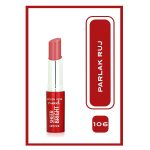 رژ لب جامد گلدن رز Golden Rose مدل Sheer Bright شماره 106 Peachy Pink - تصویر 2