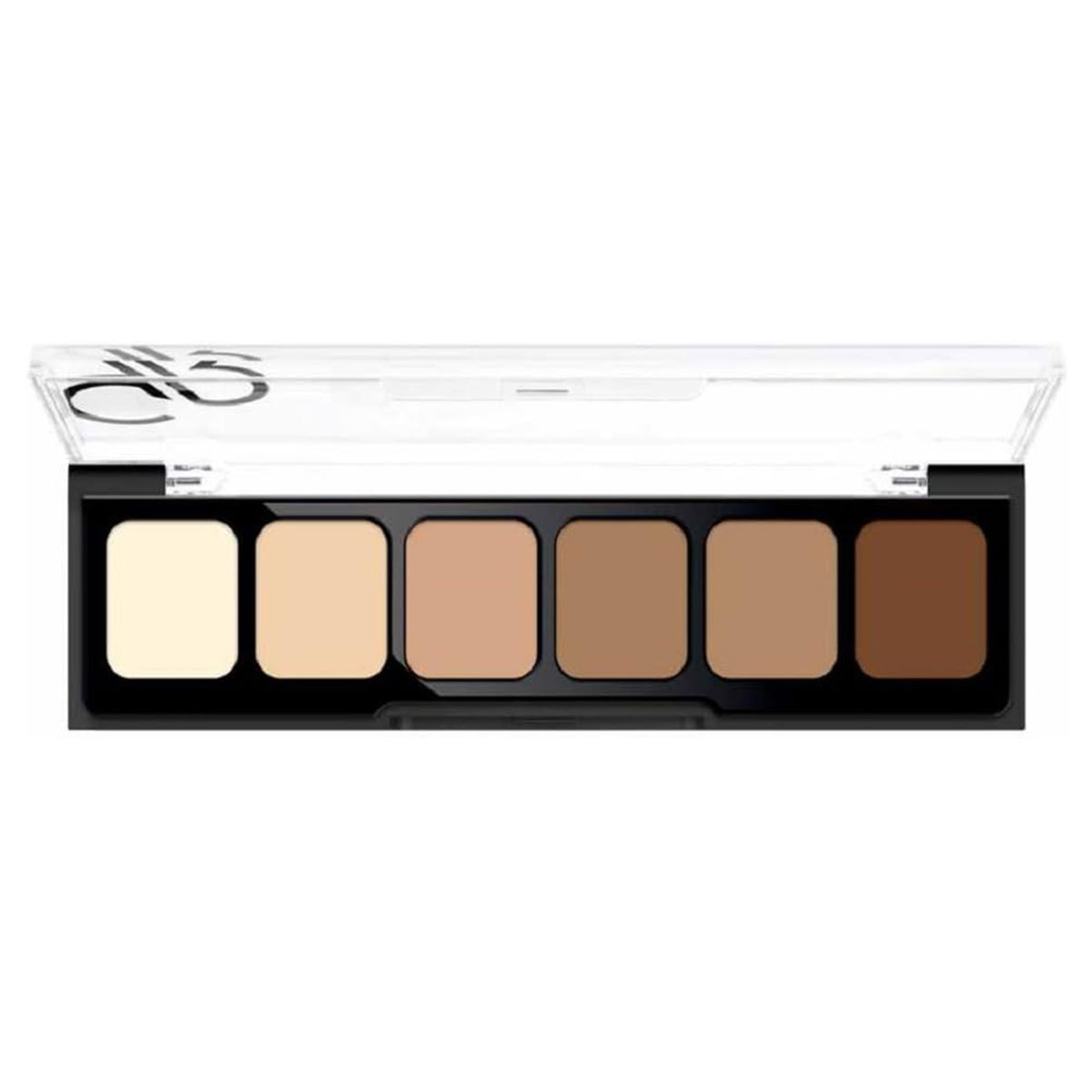 Golden-Rose-CORRECT-CONCEAL-CONCEALER پالت کانسیلر 6 رنگ کرمی گلدن رز مدل Correct & Conceal
