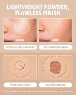پنکیک شیگلم مدل Skin Focus High Coverage Powder Foundation رنگ Sand - تصویر 5