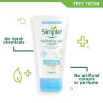 ژل کرم آبرسان و مرطوب کننده سیمپل Hydrating Gel Cream حجم ۵۰ میلی‌لیتر - Image 4
