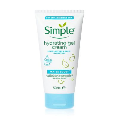 ژل کرم آبرسان و مرطوب کننده سیمپل Hydrating Gel Cream حجم ۵۰ میلی‌لیتر