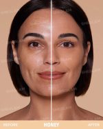 پنکیک شیگلم مدل Skin Focus High Coverage Powder Foundation رنگ Honey - تصویر 6