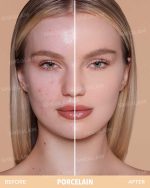پنکیک شیگلم مدل Skin Focus High Coverage Powder Foundation رنگ Porcelain - تصویر 2