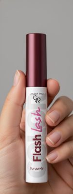 ریمل زرشکی گلدن رز بورگاندی Flash Lash رنگ Burgundy - تصویر 2