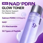 تونر ضد چروک و درخشان کننده NAD+ و PDRN شماره 9 نامبوزین 150 میل - تصویر 2