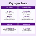 کرم دور چشم نامبوزین 10 میل No.9 NAD+ Retinol Volumetox - تصویر 3