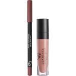 ست رژ لب مایع و خط لب گلدن رز مدل Matte Lip Kit - تصویر 8