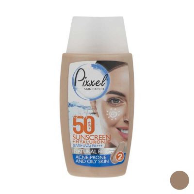 کرم ضد آفتاب رنگی پیکسل SPF50 مدل Natural Beige
