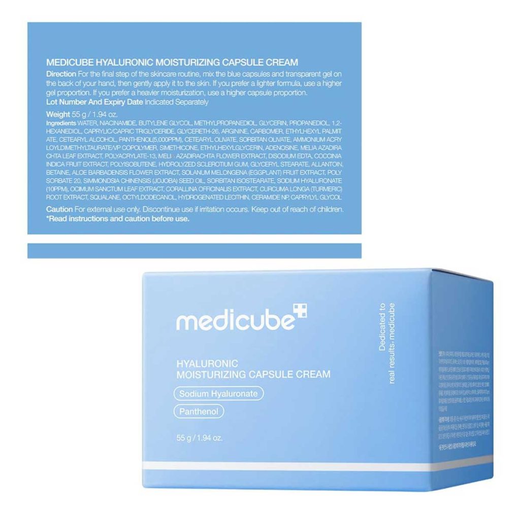 medicube Capsule Cream with Hyaluronic Acid for 120H Lasting Hydration 7