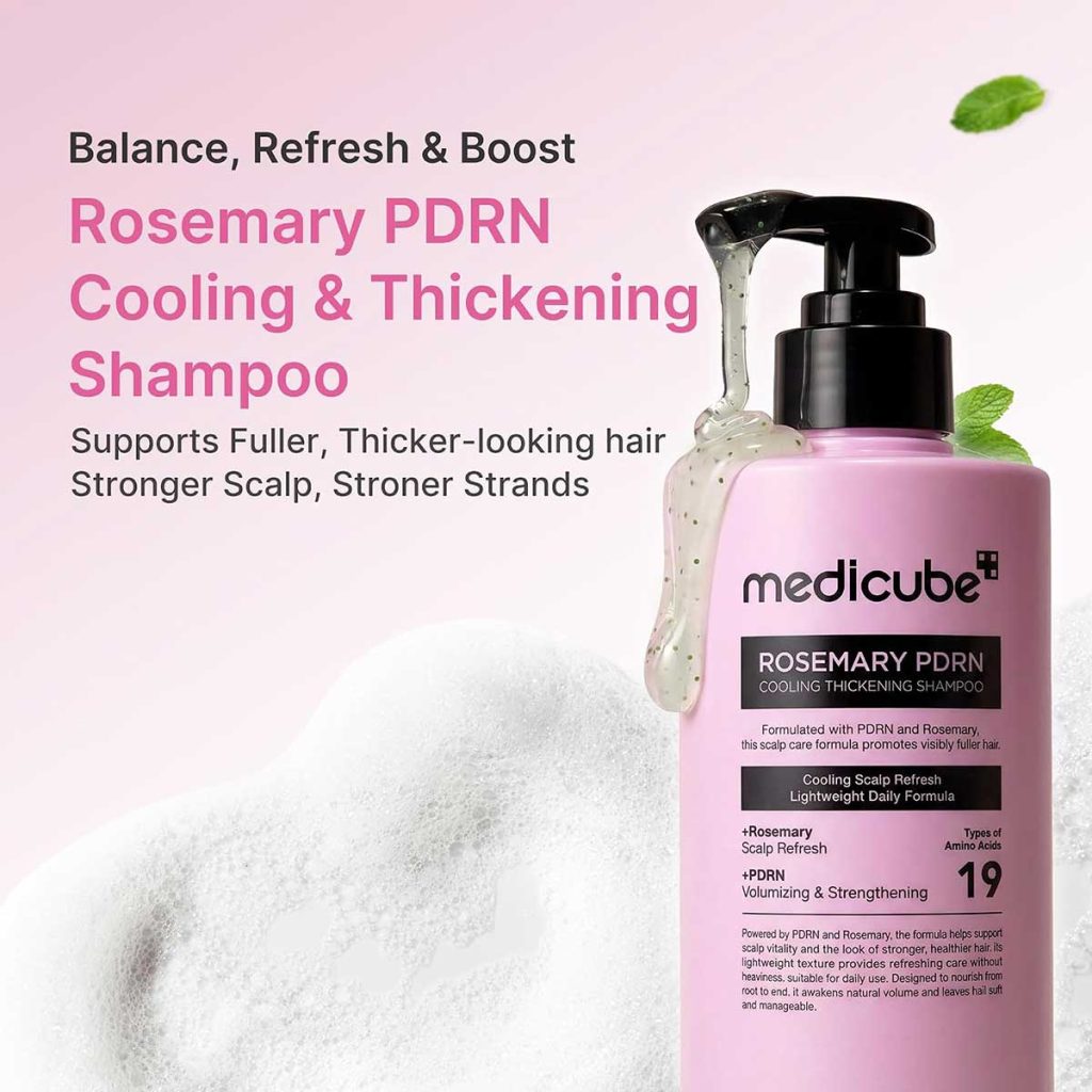 medicube Rosemary PDRN Clarifying Thickening Shampoo 1