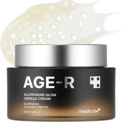 سرم گلوتاتیون مدی‌کیوب مدل AGE-R Glutathione Glow Serum